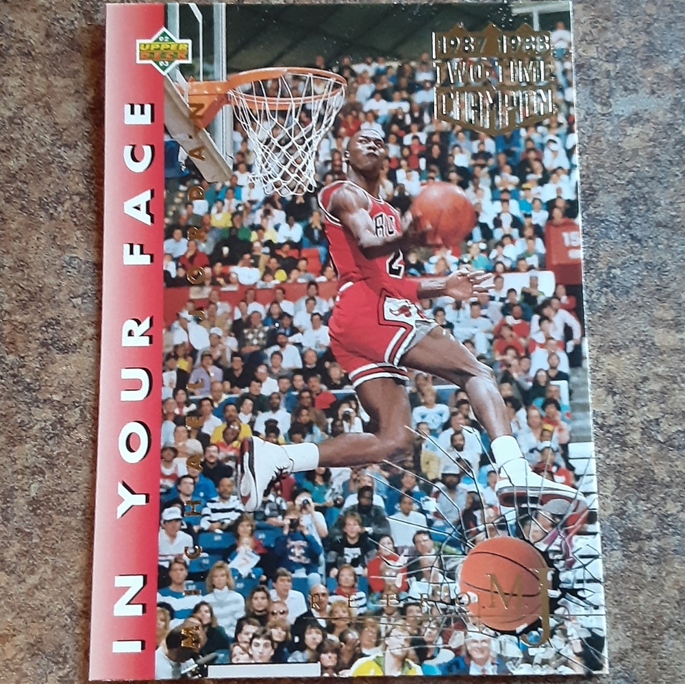 Vintage Michael Jordan Collector's Card
